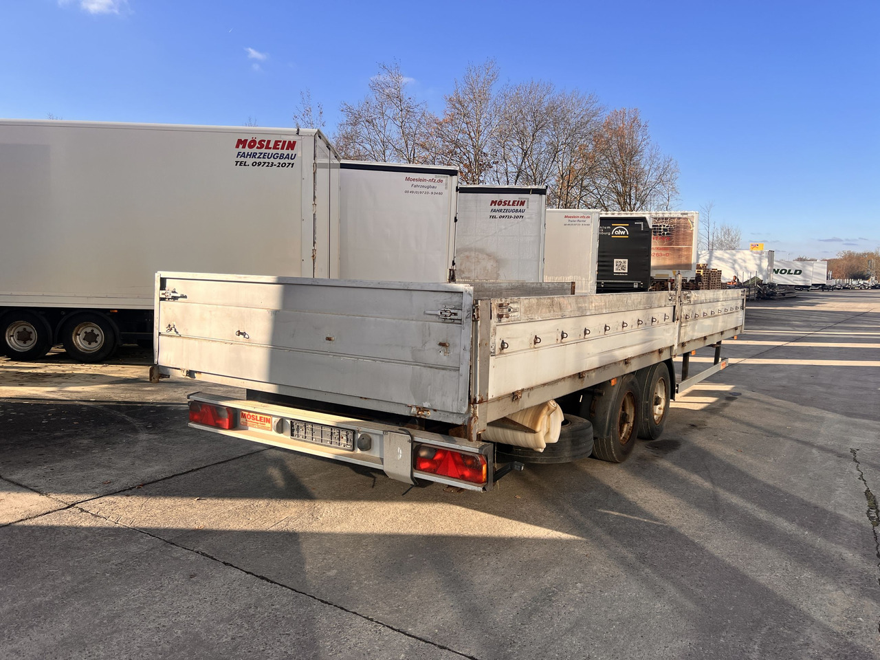Tang, Karl ZP105 Tandem Pritschenanhänger - Remolque plataforma/ Caja abierta: foto 3 Tang, Karl ZP105 Tandem Pritschenanhänger - Remolque plataforma/ Caja abierta: foto 3
