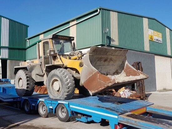 Cargadora de ruedas HANOMAG 55D: foto 1