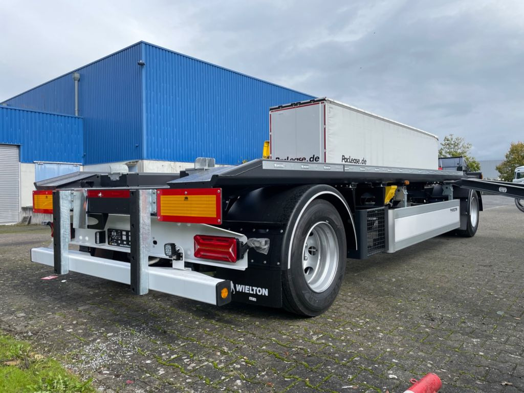 Remolque multilift/ Portacontenedores de cadenas nuevo Wielton 2-Achs Außenroller-Abrollanhänger: foto 6