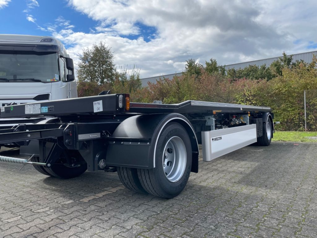 Wielton 2-Achs Außenroller-Abrollanhänger Wielton 2-Achs Außenroller-Abrollanhänger - Remolque multilift/ Portacontenedores de cadenas: foto 1 Wielton 2-Achs Außenroller-Abrollanhänger Wielton 2-Achs Außenroller-Abrollanhänger - Remolque multilift/ Portacontenedores de cadenas: foto 1