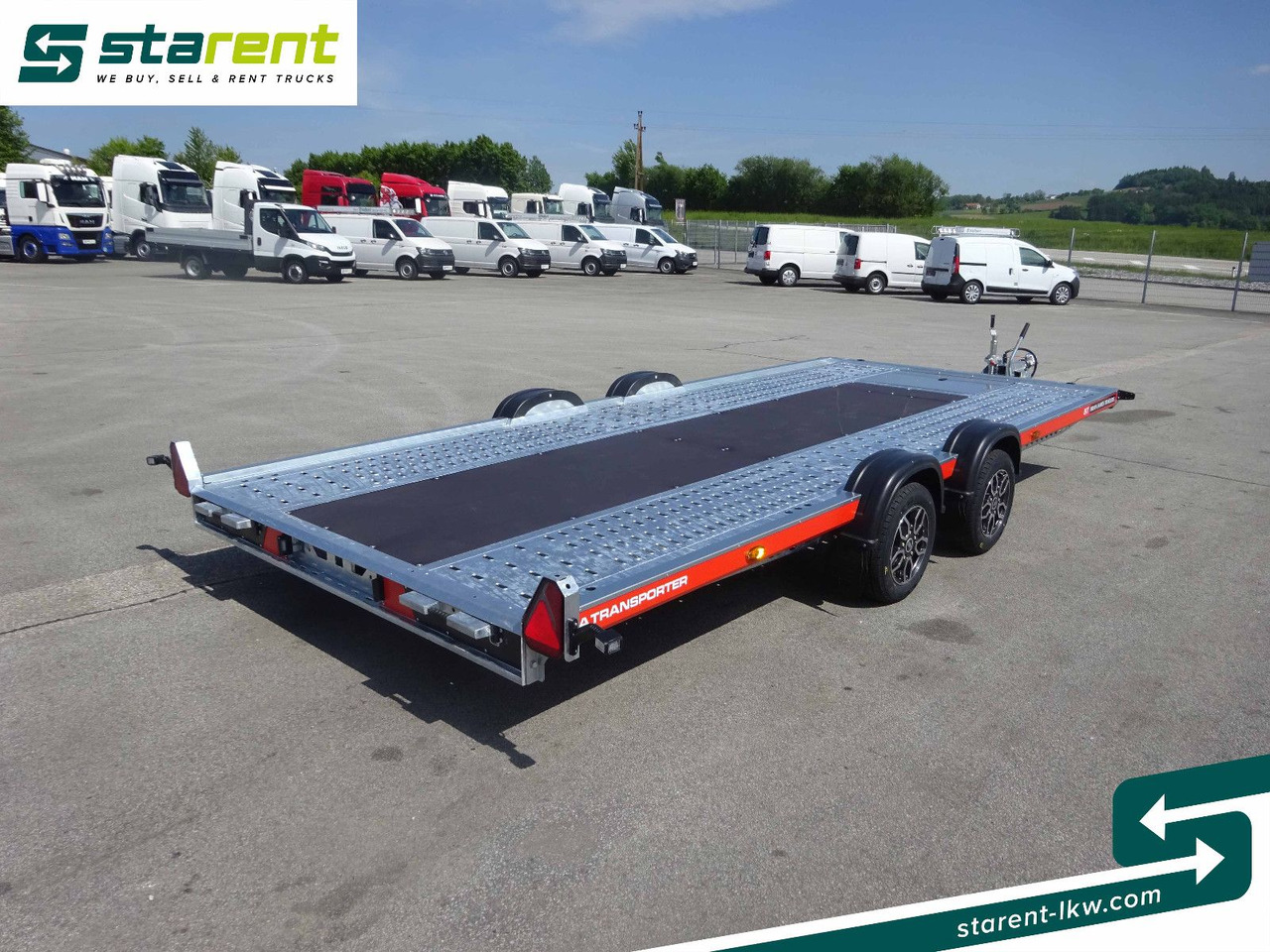 Brian James Trailers A-Transporter, Rampen, Alufelgen - Remolque portavehículos: foto 5 Brian James Trailers A-Transporter, Rampen, Alufelgen - Remolque portavehículos: foto 5