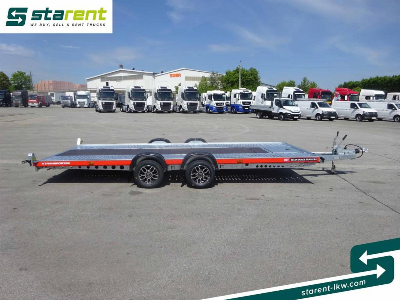 Brian James Trailers A-Transporter Rampen Alufelgen - Remolque portavehículos: foto 4 Brian James Trailers A-Transporter Rampen Alufelgen - Remolque portavehículos: foto 4
