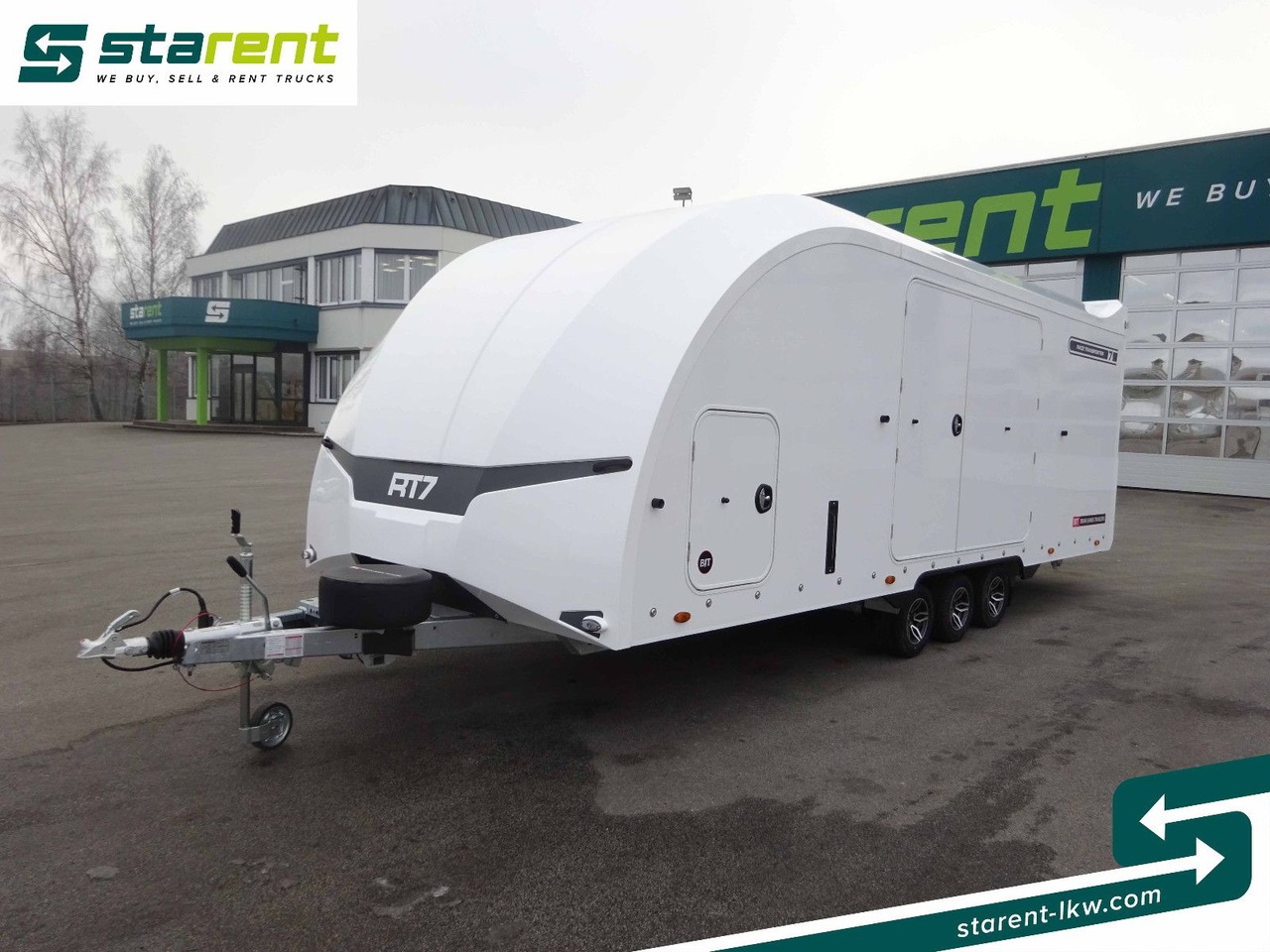 Brian James Trailers Race Transporter 7, Seilwinde - Remolque portavehículos: foto 1 Brian James Trailers Race Transporter 7, Seilwinde - Remolque portavehículos: foto 1