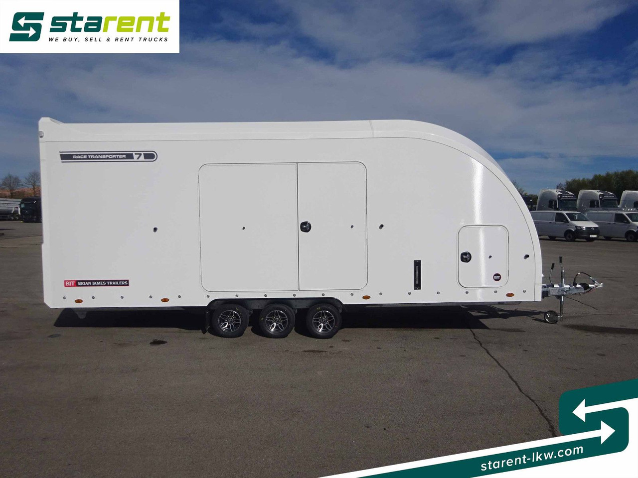 Brian James Trailers Race Transporter 7, Seilwinde - Remolque portavehículos: foto 4 Brian James Trailers Race Transporter 7, Seilwinde - Remolque portavehículos: foto 4