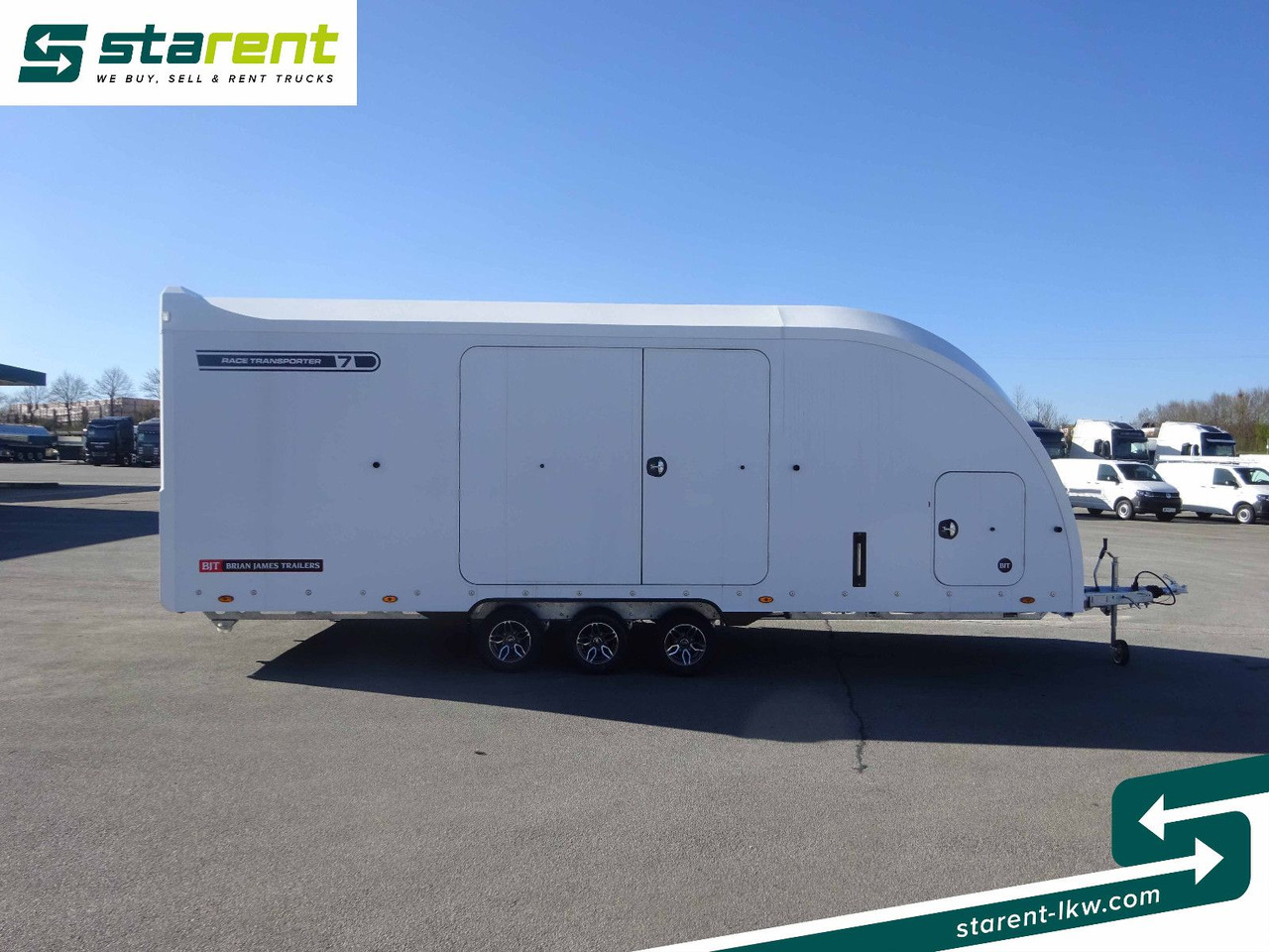 Brian James Trailers Race Transporter 7, Seilwinde - Remolque portavehículos: foto 4 Brian James Trailers Race Transporter 7, Seilwinde - Remolque portavehículos: foto 4