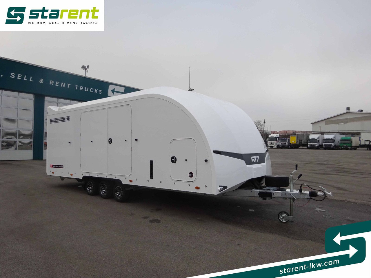 Brian James Trailers Race Transporter 7, Seilwinde - Remolque portavehículos: foto 3 Brian James Trailers Race Transporter 7, Seilwinde - Remolque portavehículos: foto 3