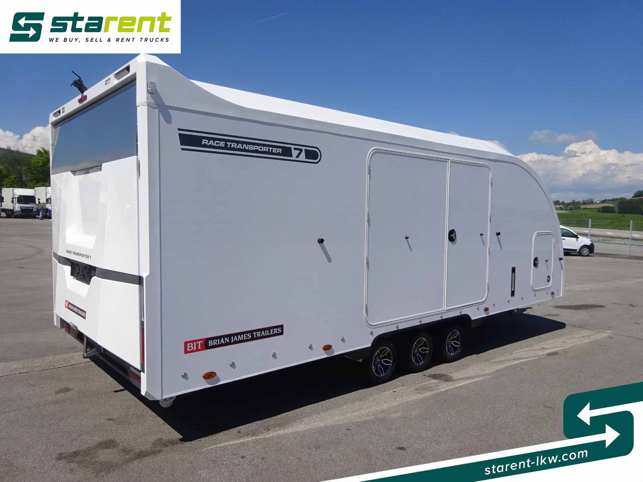Brian James Trailers Race Transporter 7, Seilwinde - Remolque portavehículos: foto 5 Brian James Trailers Race Transporter 7, Seilwinde - Remolque portavehículos: foto 5