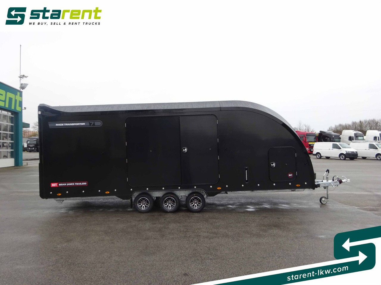 Brian James Trailers Race Transporter 7, Seilwinde - Remolque portavehículos: foto 4 Brian James Trailers Race Transporter 7, Seilwinde - Remolque portavehículos: foto 4