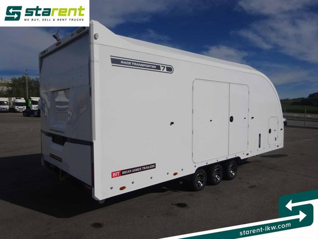 Brian James Trailers Race Transporter 7 extra Hoch Seilwinde - Remolque portavehículos: foto 5 Brian James Trailers Race Transporter 7 extra Hoch Seilwinde - Remolque portavehículos: foto 5