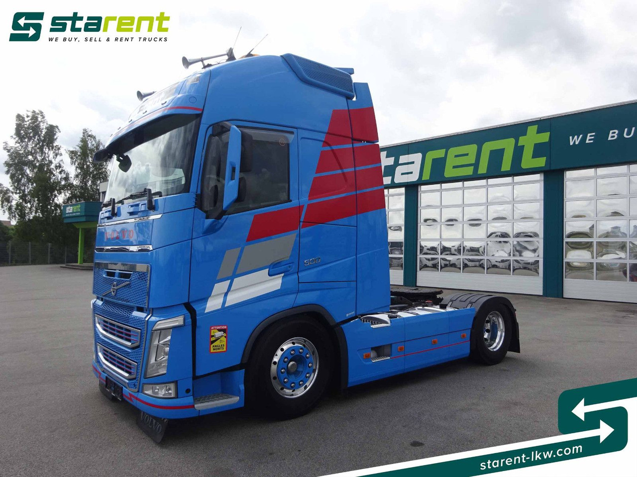 Volvo FH 500 Retader, Standklima, XL-Kabine, Hydraulik - Cabeza tractora: foto 1 Volvo FH 500 Retader, Standklima, XL-Kabine, Hydraulik - Cabeza tractora: foto 1