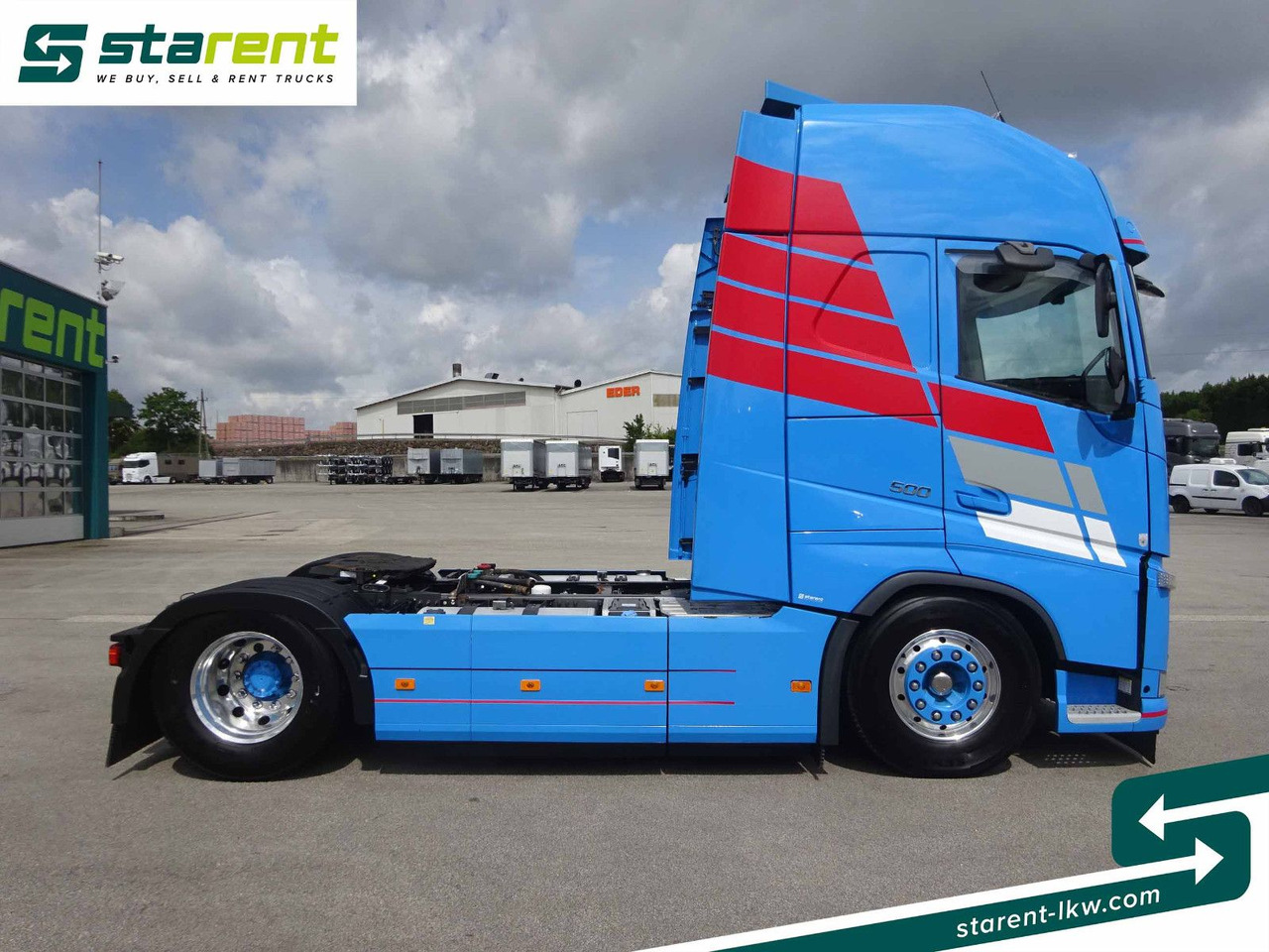 Volvo FH 500 Retader, Standklima, XL-Kabine, Hydraulik - Cabeza tractora: foto 4 Volvo FH 500 Retader, Standklima, XL-Kabine, Hydraulik - Cabeza tractora: foto 4