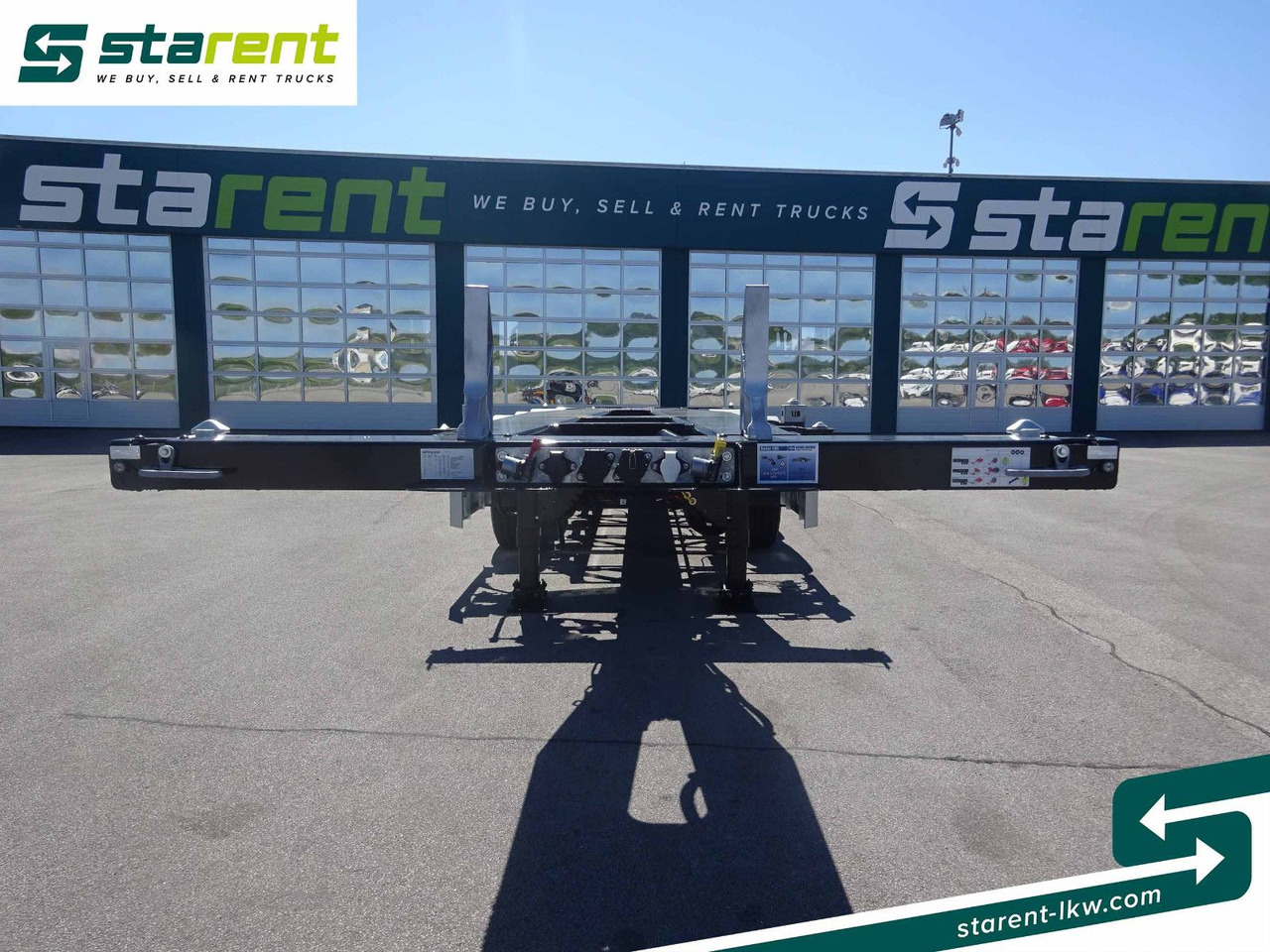 D-TEC Flexitrailer LS Containerchassis ADR, Liftachse - Semirremolque portacontenedore/ Intercambiable: foto 2 D-TEC Flexitrailer LS Containerchassis ADR, Liftachse - Semirremolque portacontenedore/ Intercambiable: foto 2