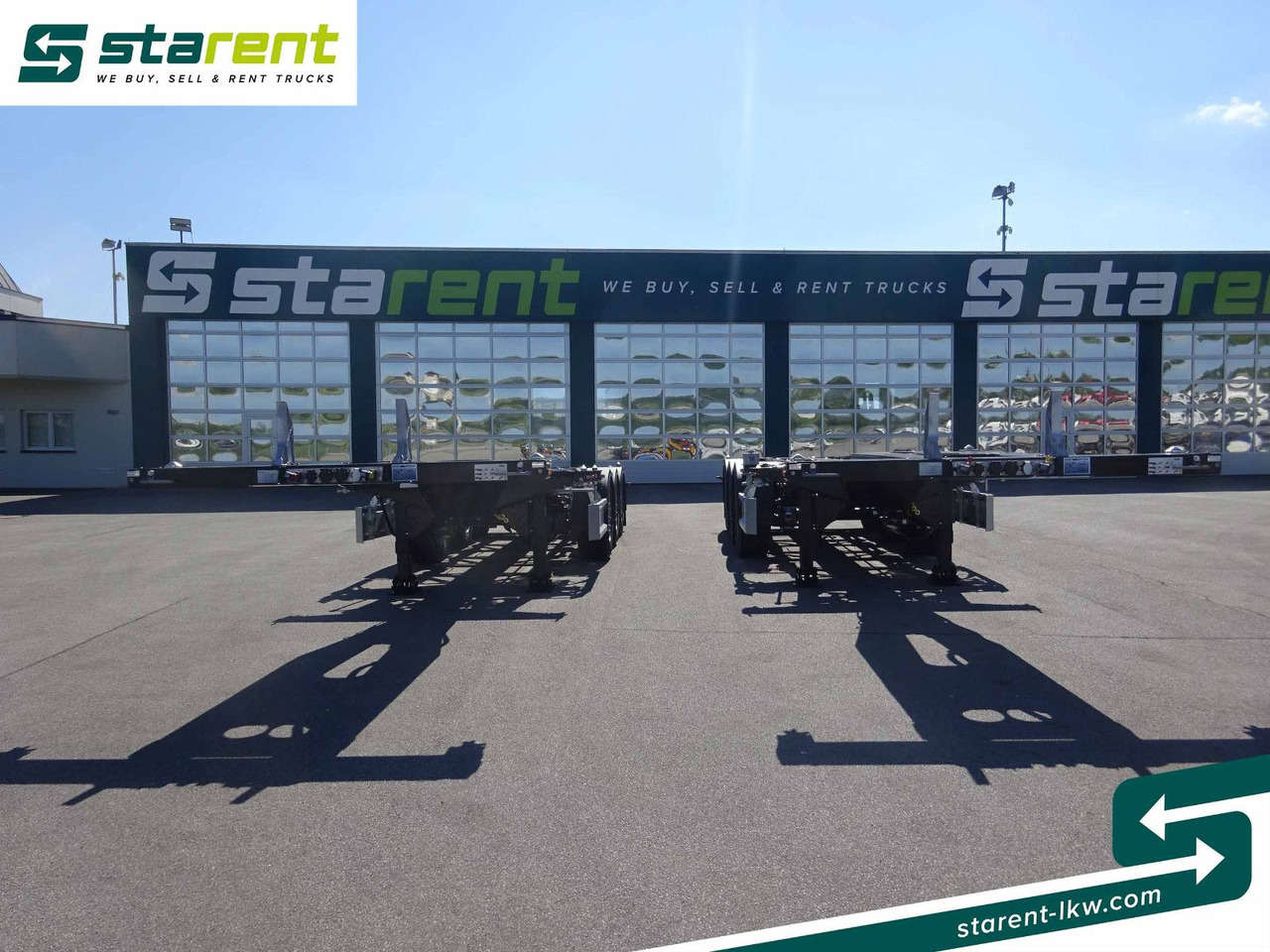 D-TEC Flexitrailer LS Containerchassis ADR, Liftachse - Semirremolque portacontenedore/ Intercambiable: foto 2 D-TEC Flexitrailer LS Containerchassis ADR, Liftachse - Semirremolque portacontenedore/ Intercambiable: foto 2