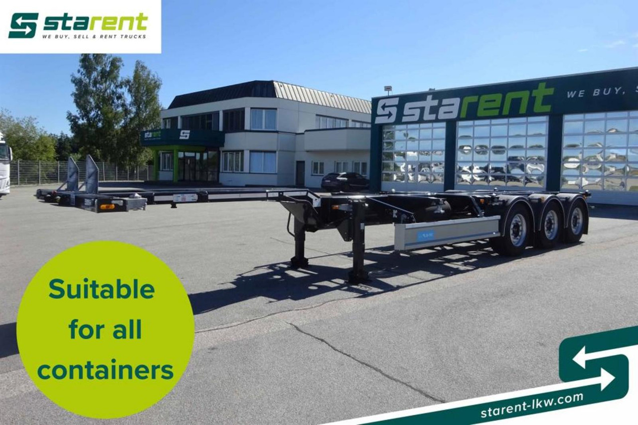 D-TEC Portmaster 1x20 / 2x20 / 1x30 / 1x40 / 1x45 - Remolque portacontenedore/ Intercambiable: foto 1 D-TEC Portmaster 1x20 / 2x20 / 1x30 / 1x40 / 1x45 - Remolque portacontenedore/ Intercambiable: foto 1