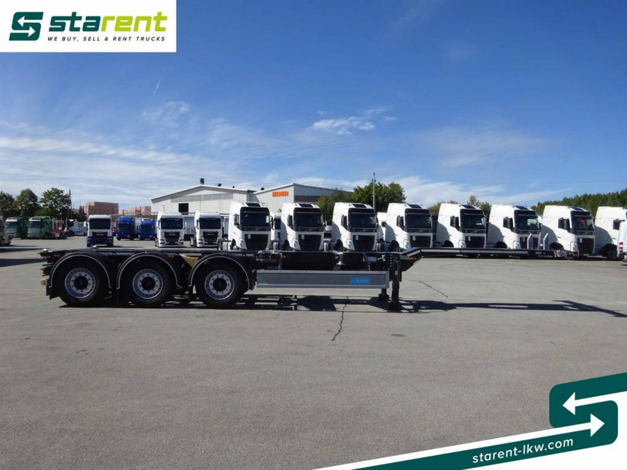 D-TEC Portmaster 1x20 / 2x20 / 1x30 / 1x40 / 1x45 - Remolque portacontenedore/ Intercambiable: foto 4 D-TEC Portmaster 1x20 / 2x20 / 1x30 / 1x40 / 1x45 - Remolque portacontenedore/ Intercambiable: foto 4