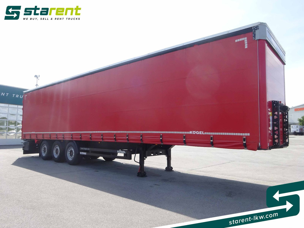 Kögel Tautliner, Hubdach, Liftachse, XL Zertifikat - Semirremolque lona: foto 3 Kögel Tautliner, Hubdach, Liftachse, XL Zertifikat - Semirremolque lona: foto 3