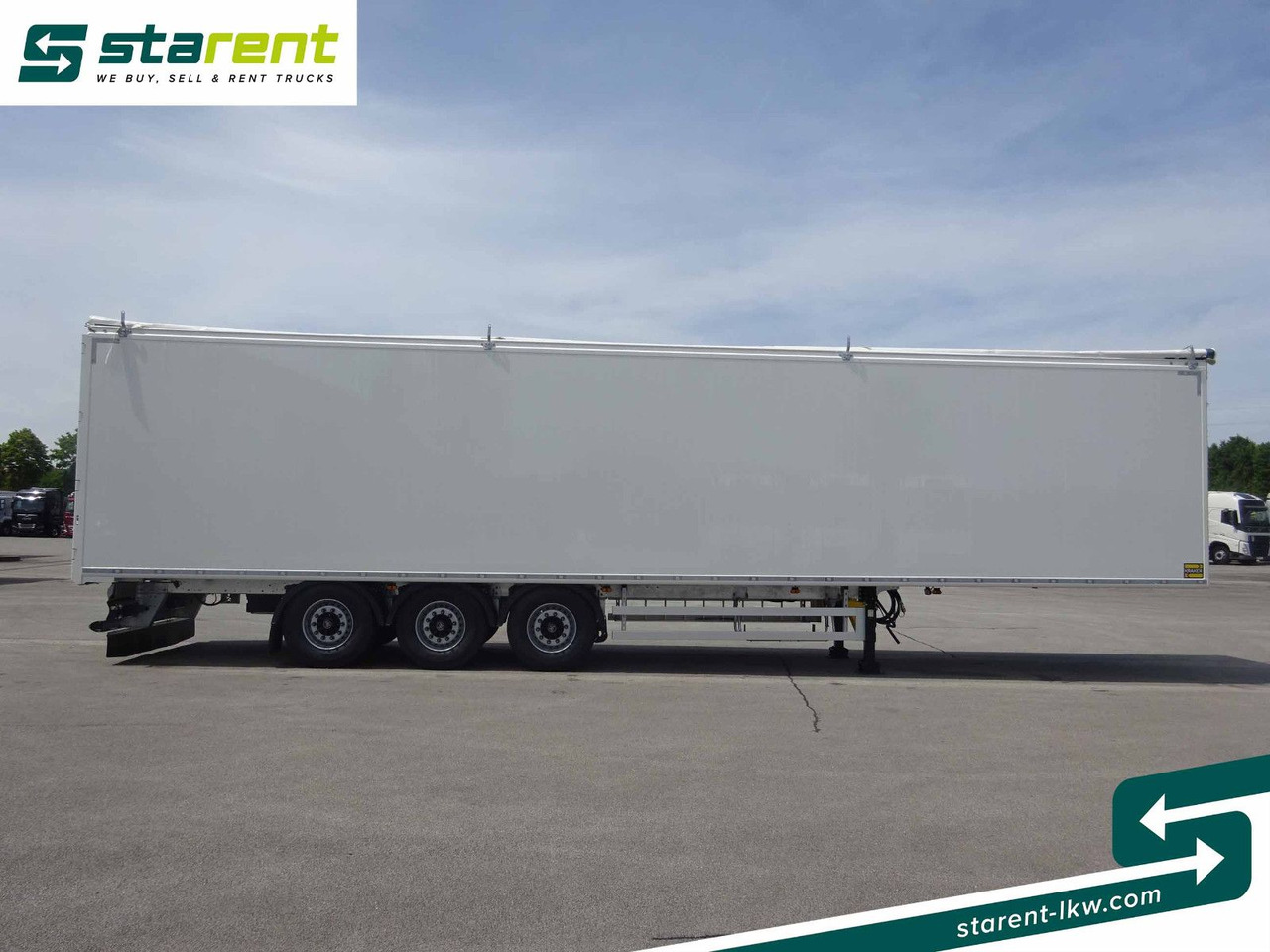 Kraker CF-Z 200ZL, 92 m³, Funkfernbedienung, BPW-Achsen - Semirremolque piso movil: foto 4 Kraker CF-Z 200ZL, 92 m³, Funkfernbedienung, BPW-Achsen - Semirremolque piso movil: foto 4