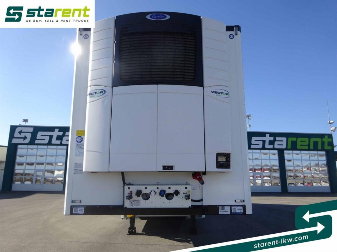Krone Carrier Vector 1550 Blumenbreit Liftachse - Semirremolque frigorífico: foto 5 Krone Carrier Vector 1550 Blumenbreit Liftachse - Semirremolque frigorífico: foto 5