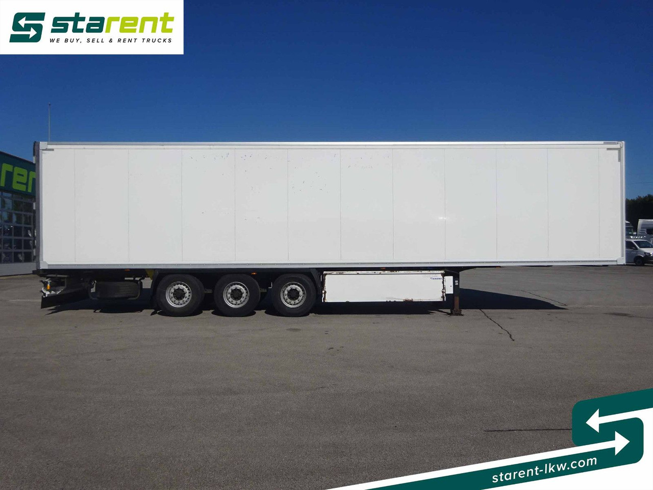 Krone Carrier Vector 1950 Doppelstock Liftachse - Semirremolque caja cerrada: foto 4 Krone Carrier Vector 1950 Doppelstock Liftachse - Semirremolque caja cerrada: foto 4