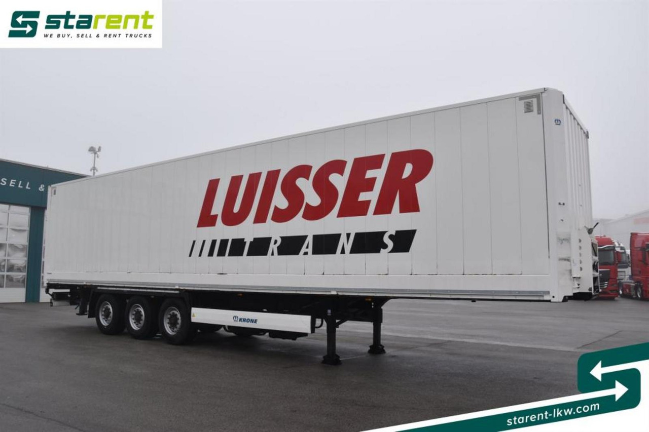 Krone Kleider-Trockenfrachtkoffer Wabco Liftachse BPW - Semirremolque caja cerrada: foto 3 Krone Kleider-Trockenfrachtkoffer Wabco Liftachse BPW - Semirremolque caja cerrada: foto 3