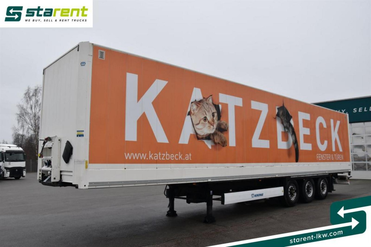 Krone Kleider- Trockenfrachtkoffer Wabco Rückfahrsensor - Semirremolque caja cerrada: foto 1 Krone Kleider- Trockenfrachtkoffer Wabco Rückfahrsensor - Semirremolque caja cerrada: foto 1
