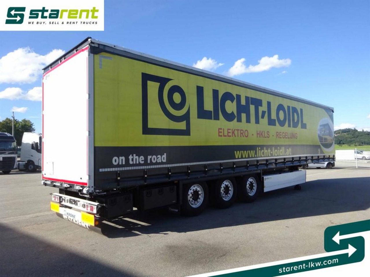 Krone Tautliner Alufelgen Hubdach Liftachse Palka XL - Semirremolque lona: foto 5 Krone Tautliner Alufelgen Hubdach Liftachse Palka XL - Semirremolque lona: foto 5