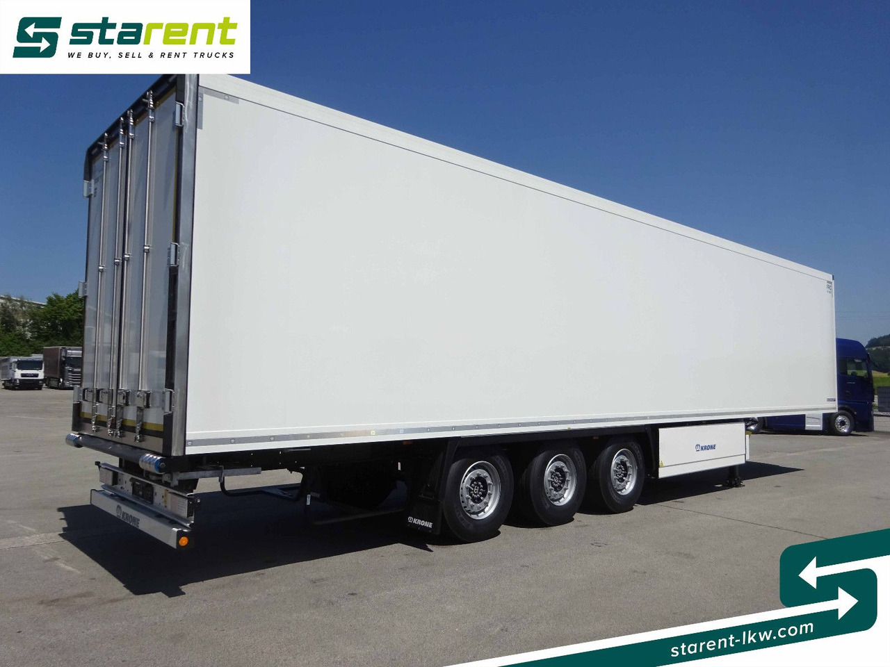 Krone Thermotrailer Carrier Vector 1550, Zurrleisten - Semirremolque caja cerrada: foto 5 Krone Thermotrailer Carrier Vector 1550, Zurrleisten - Semirremolque caja cerrada: foto 5