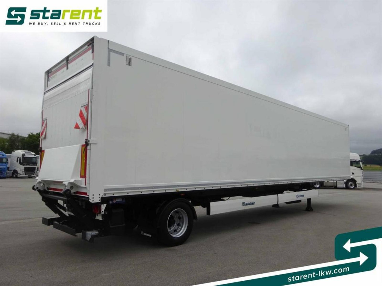 Krone Trockenfrachtkoffer, Dautel LBW 2.500 KG - Semirremolque caja cerrada: foto 5 Krone Trockenfrachtkoffer, Dautel LBW 2.500 KG - Semirremolque caja cerrada: foto 5