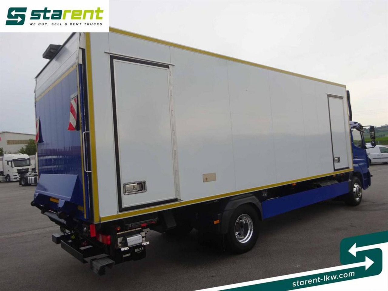Mercedes Benz Atego 1630 ThermoKing T-1200R Spectrum Trennwand - Camión frigorífico: foto 5 Mercedes Benz Atego 1630 ThermoKing T-1200R Spectrum Trennwand - Camión frigorífico: foto 5