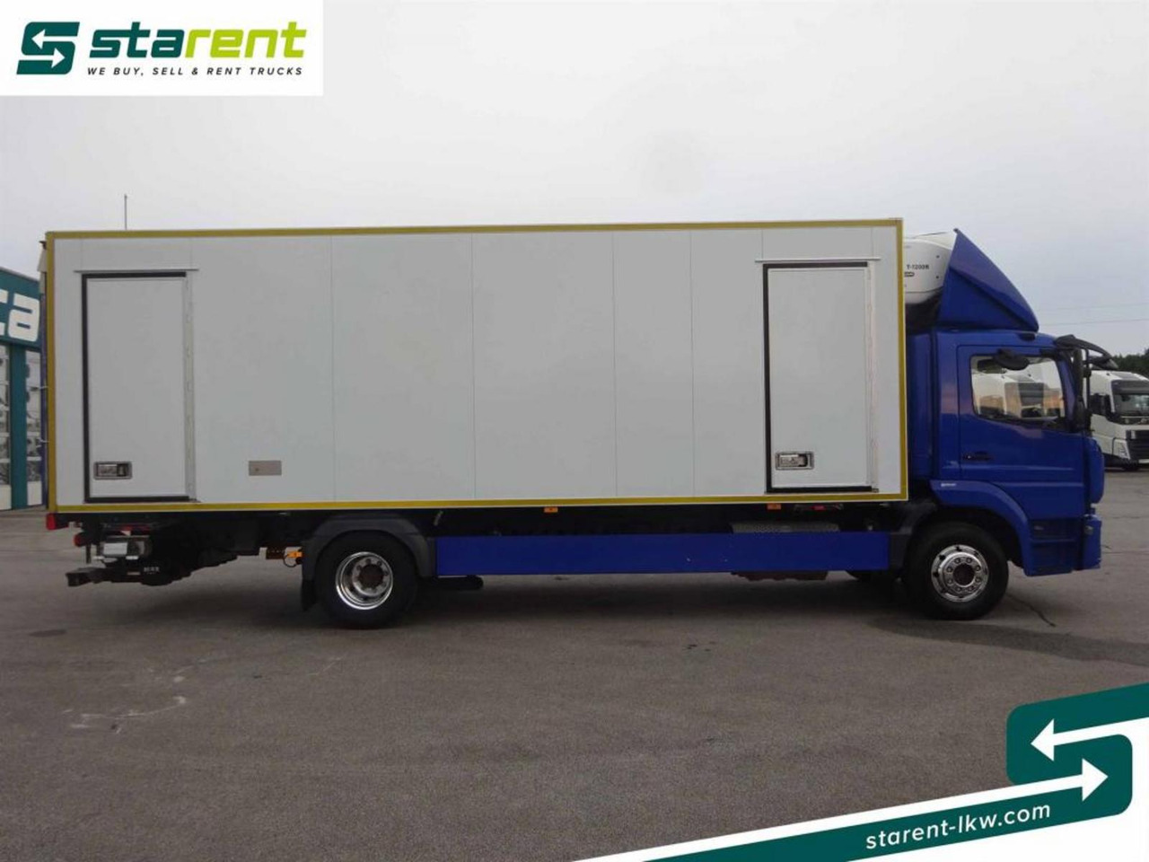 Mercedes Benz Atego 1630 ThermoKing T-1200R Spectrum Trennwand - Camión frigorífico: foto 4 Mercedes Benz Atego 1630 ThermoKing T-1200R Spectrum Trennwand - Camión frigorífico: foto 4