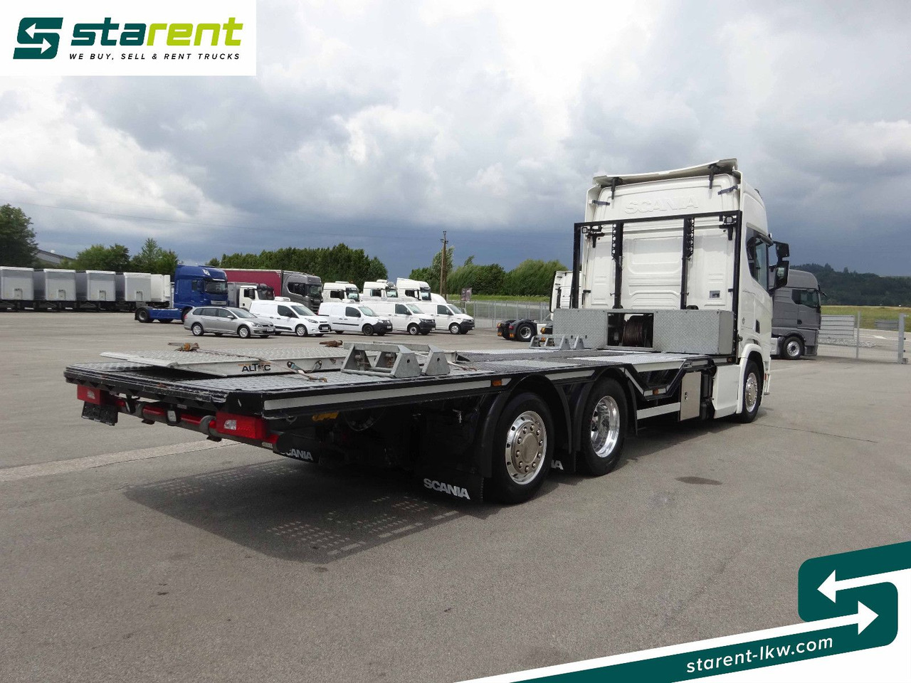 Scania R770 V8 Fahrzeugtransporter, Retarder, Seilwinde - Camión portavehículos: foto 5 Scania R770 V8 Fahrzeugtransporter, Retarder, Seilwinde - Camión portavehículos: foto 5