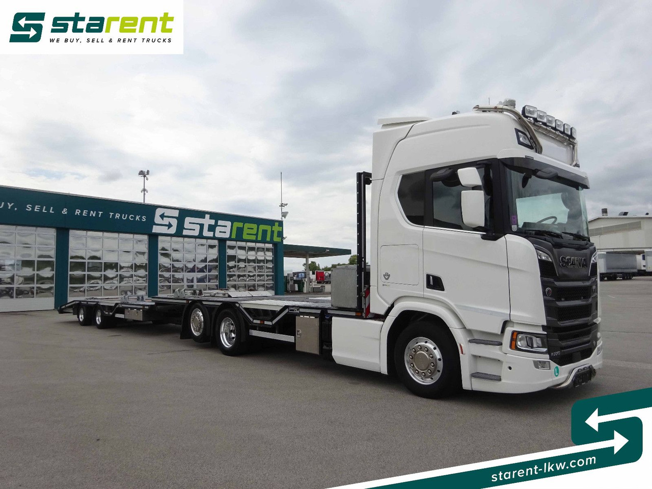 Scania R770 V8 Fahrzeugtransporter + Ziegler Anhänger - Grua de remolque autos: foto 3 Scania R770 V8 Fahrzeugtransporter + Ziegler Anhänger - Grua de remolque autos: foto 3