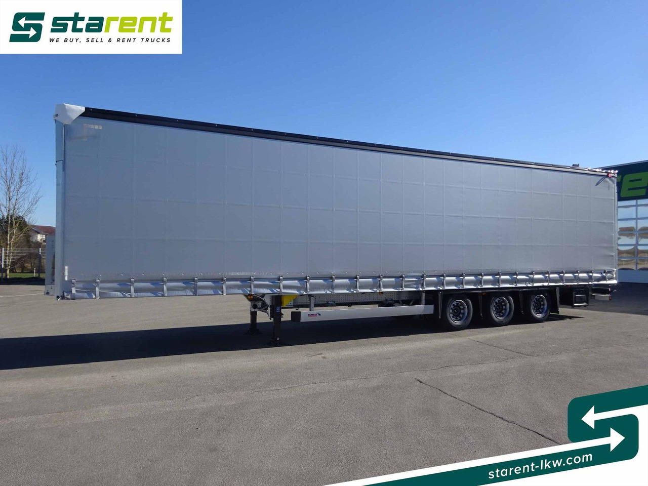 Schmitz Cargobull Megatrailer, Hubdach, Liftachse - Semirremolque lona: foto 1 Schmitz Cargobull Megatrailer, Hubdach, Liftachse - Semirremolque lona: foto 1
