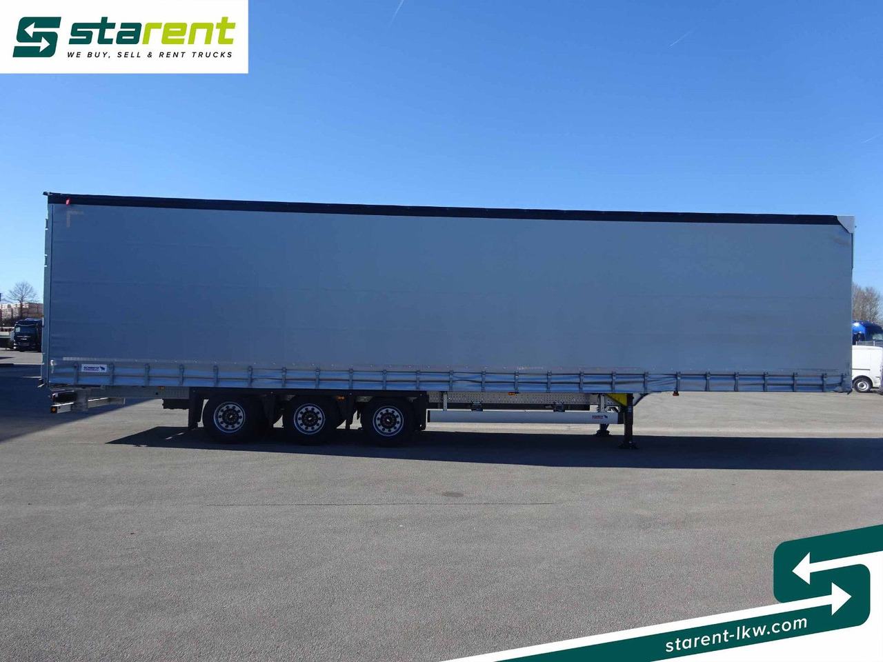Schmitz Cargobull Megatrailer, Hubdach, Liftachse - Semirremolque lona: foto 4 Schmitz Cargobull Megatrailer, Hubdach, Liftachse - Semirremolque lona: foto 4