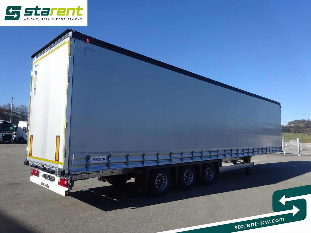 Schmitz Cargobull Megatrailer, Hubdach, Liftachse - Semirremolque lona: foto 5 Schmitz Cargobull Megatrailer, Hubdach, Liftachse - Semirremolque lona: foto 5
