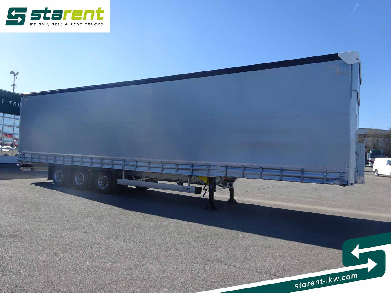 Schmitz Cargobull Megatrailer, Hubdach, Liftachse - Semirremolque lona: foto 3 Schmitz Cargobull Megatrailer, Hubdach, Liftachse - Semirremolque lona: foto 3