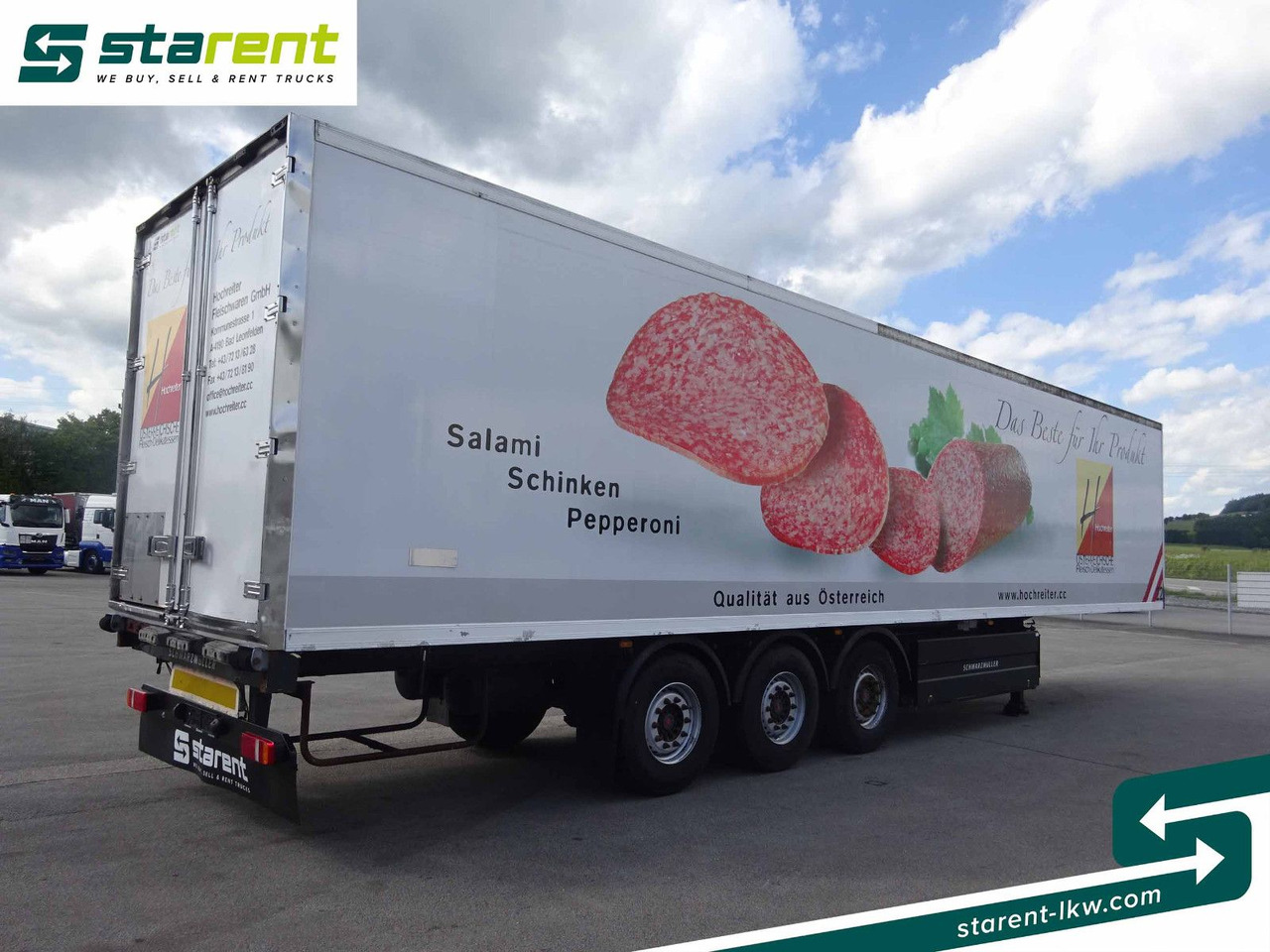 Schwarzmüller Thermotrailer, Thermo King SL400, Liftachse, SAF - Semirremolque caja cerrada: foto 5 Schwarzmüller Thermotrailer, Thermo King SL400, Liftachse, SAF - Semirremolque caja cerrada: foto 5
