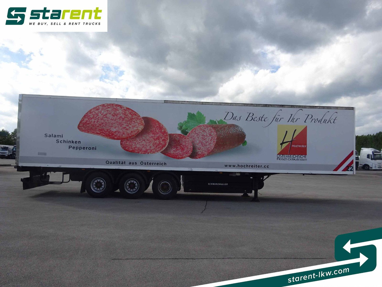 Schwarzmüller Thermotrailer, Thermo King SL400, Liftachse, SAF - Semirremolque frigorífico: foto 4 Schwarzmüller Thermotrailer, Thermo King SL400, Liftachse, SAF - Semirremolque frigorífico: foto 4