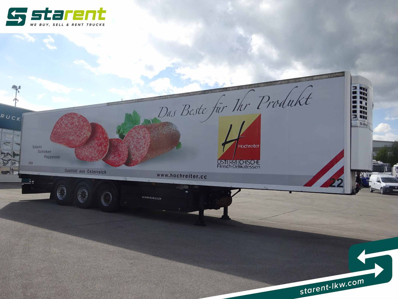 Schwarzmüller Thermotrailer, Thermo King SL400, Liftachse, SAF - Semirremolque frigorífico: foto 3 Schwarzmüller Thermotrailer, Thermo King SL400, Liftachse, SAF - Semirremolque frigorífico: foto 3