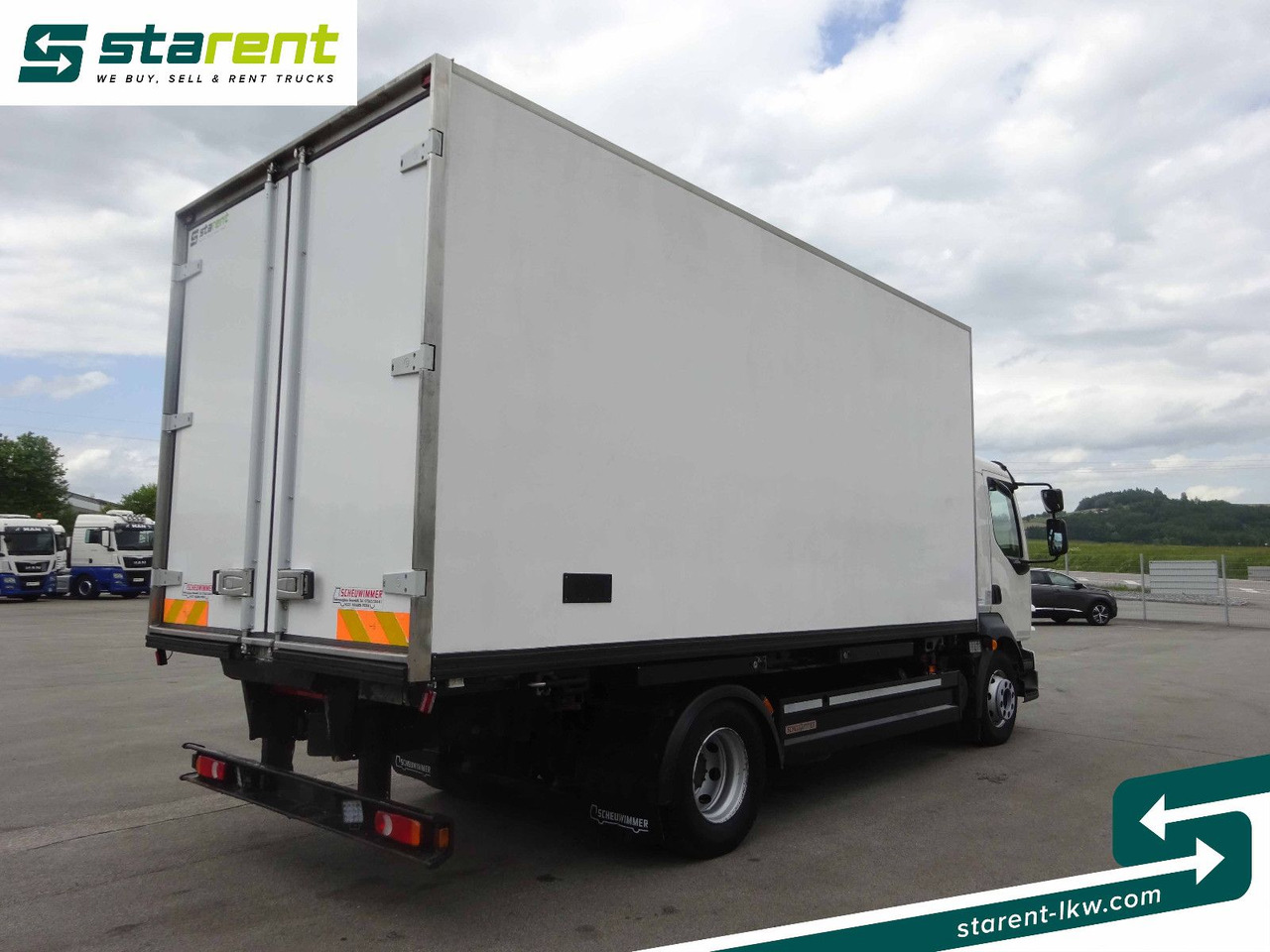Volvo FL250 Wechselaufbau, Scheuwimmer Kühlwab, TK - Camión portacontenedore/ Intercambiable: foto 5 Volvo FL250 Wechselaufbau, Scheuwimmer Kühlwab, TK - Camión portacontenedore/ Intercambiable: foto 5