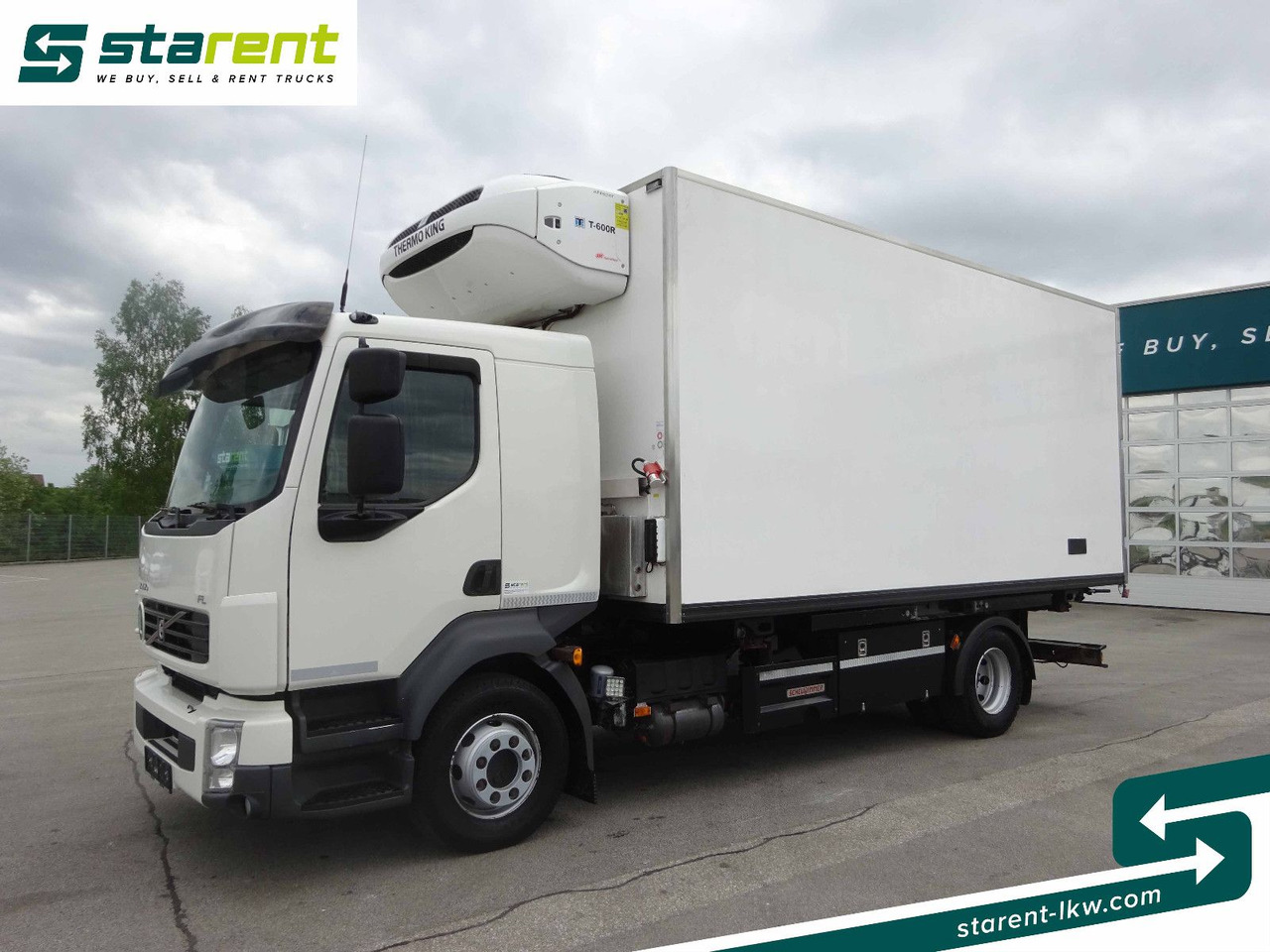 Volvo FL250 Wechselaufbau, Scheuwimmer Kühlwab, TK - Camión portacontenedore/ Intercambiable: foto 1 Volvo FL250 Wechselaufbau, Scheuwimmer Kühlwab, TK - Camión portacontenedore/ Intercambiable: foto 1