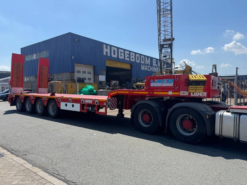 Semirremolque góndola rebajadas nuevo Lider LD07 Low Bed 4 Axle Full Spring 86 Ton Load: foto 8