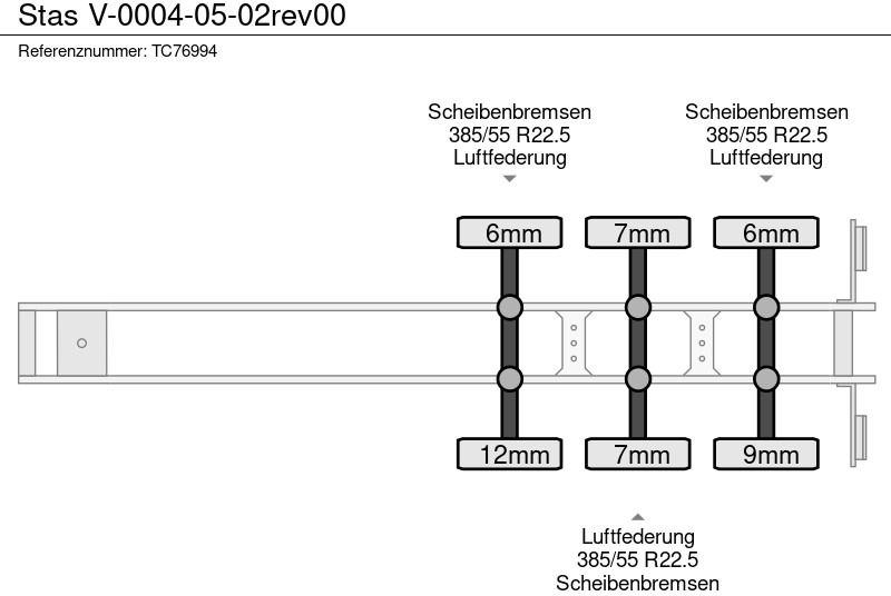 Stas V-0004-05-02rev00 - Semirremolque volquete: foto 4 Stas V-0004-05-02rev00 - Semirremolque volquete: foto 4