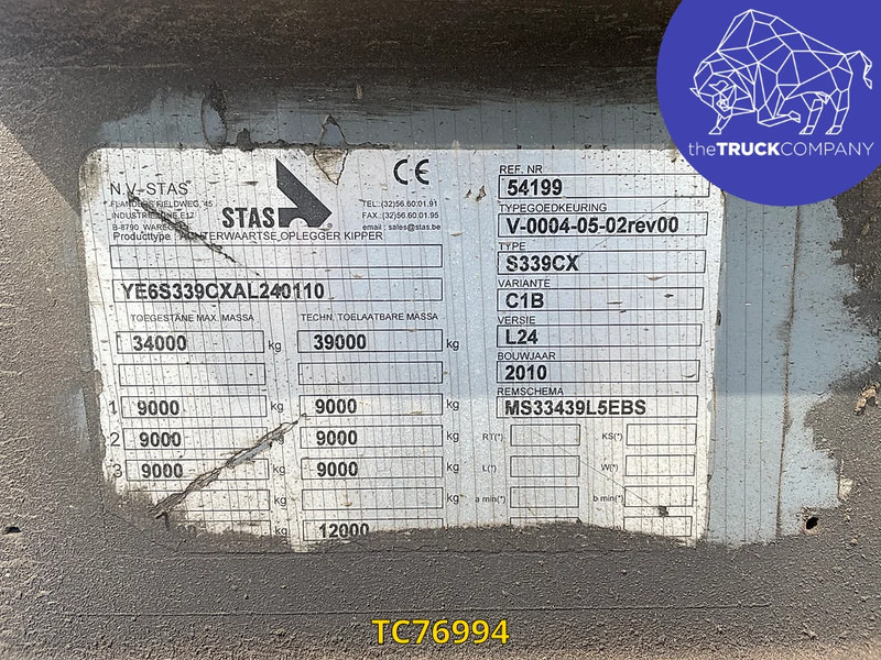 Stas V-0004-05-02rev00 - Semirremolque volquete: foto 3 Stas V-0004-05-02rev00 - Semirremolque volquete: foto 3