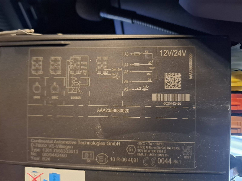 Cabeza tractora DAF XG+ 480 XG+ 2XTANK NEW TACHO: foto 18 Cabeza tractora DAF XG+ 480 XG+ 2XTANK NEW TACHO: foto 18