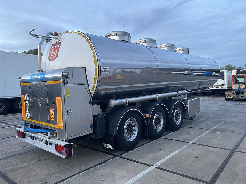 ETA SR3A FOODSTUFF MILK - Semirremolque cisterna: foto 2 ETA SR3A FOODSTUFF MILK - Semirremolque cisterna: foto 2