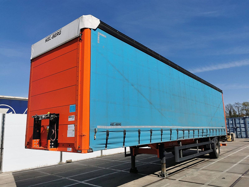Kelberg D400V/XL/ZL/BPW 1 AXLE CITY LIFT LBW - Semirremolque lona: foto 1 Kelberg D400V/XL/ZL/BPW 1 AXLE CITY LIFT LBW - Semirremolque lona: foto 1