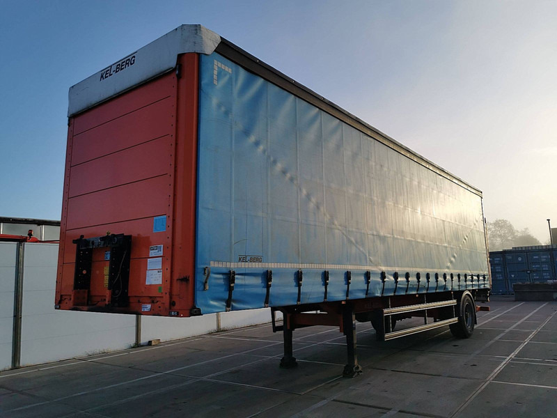Kelberg D400V/XL/ZL/BPW 1 AXLE CITY LIFT LBW - Semirremolque lona: foto 1 Kelberg D400V/XL/ZL/BPW 1 AXLE CITY LIFT LBW - Semirremolque lona: foto 1