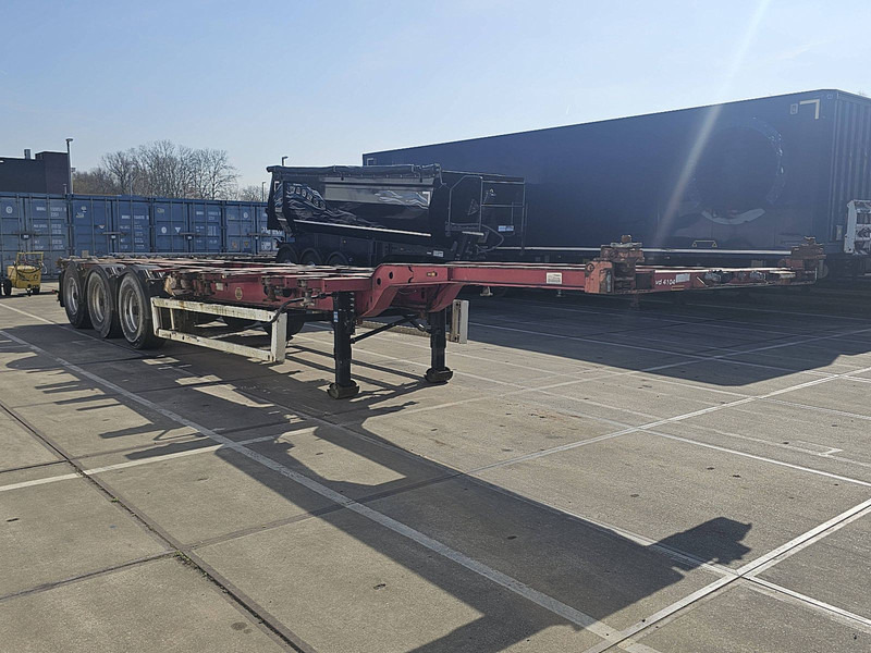 Krone SD 27 2x20ft 1x30ft 1x40ft - Semirremolque portacontenedore/ Intercambiable: foto 3 Krone SD 27 2x20ft 1x30ft 1x40ft - Semirremolque portacontenedore/ Intercambiable: foto 3