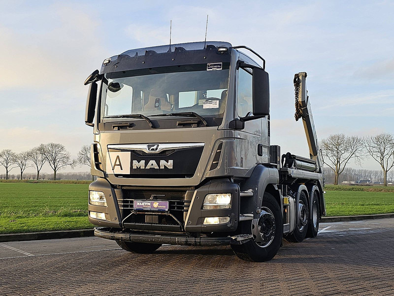 MAN 26.430 TGS 6X2/4 MEILLER AK16T - Camión portacontenedor de cadenas: foto 1 MAN 26.430 TGS 6X2/4 MEILLER AK16T - Camión portacontenedor de cadenas: foto 1